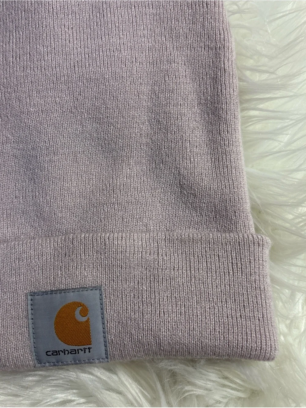 Carhartt Fold-Over Beanie - Light Lavender